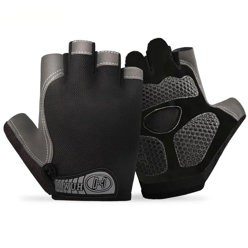 Breathable Anti-Slip Fitness Gloves for Women Men Cycling Fishing Gym