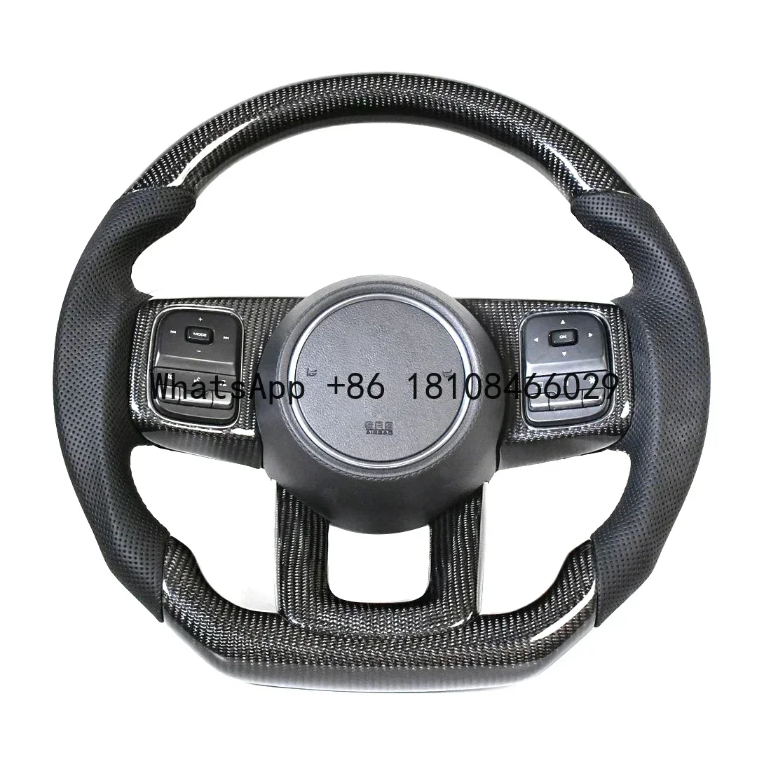 Car Auto Parts Upgrade modified carbon fiber patterned steering wheel for GMW tank 300 tank 500