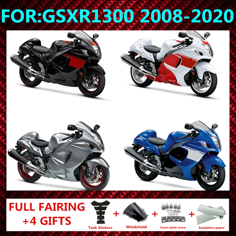 for GSXR1300 GSX-1300R Hayabusa 2008 - 2020 2009 2010 2011 Motorcycle Bodywork Set Injection ABS Plastics Full Fairings Kit ZXMT