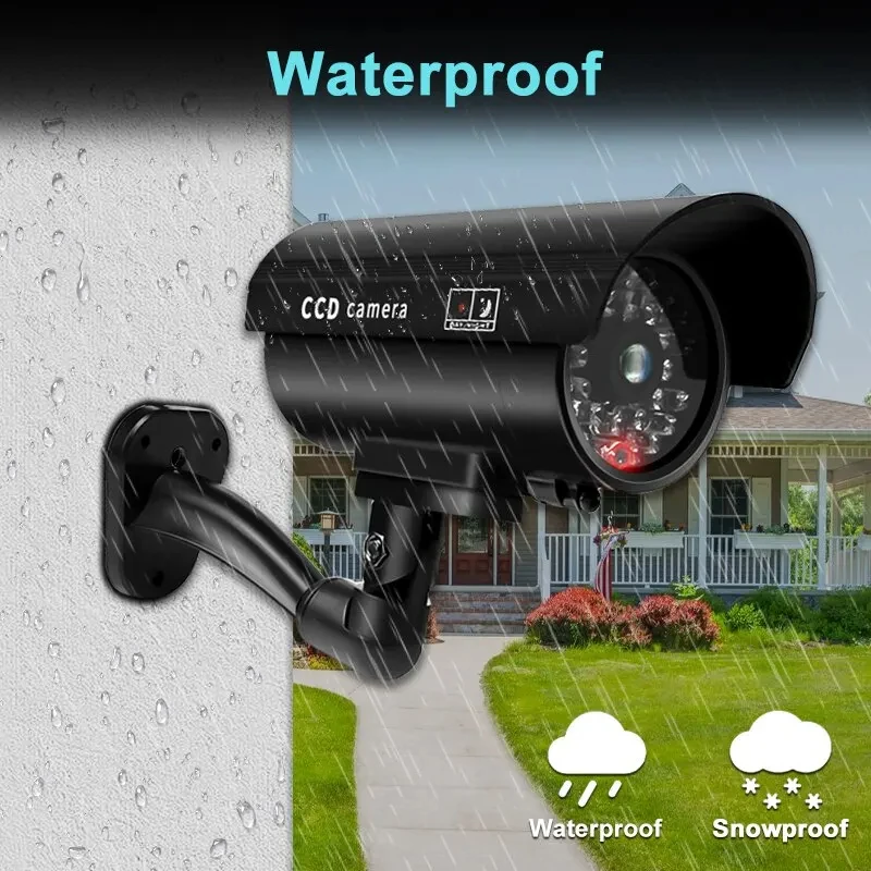 The New 1PC Virtual Security Camera Monitors The Indoor And Outdoor Fake Closed-Circuit Television Monitoring System, And The Re