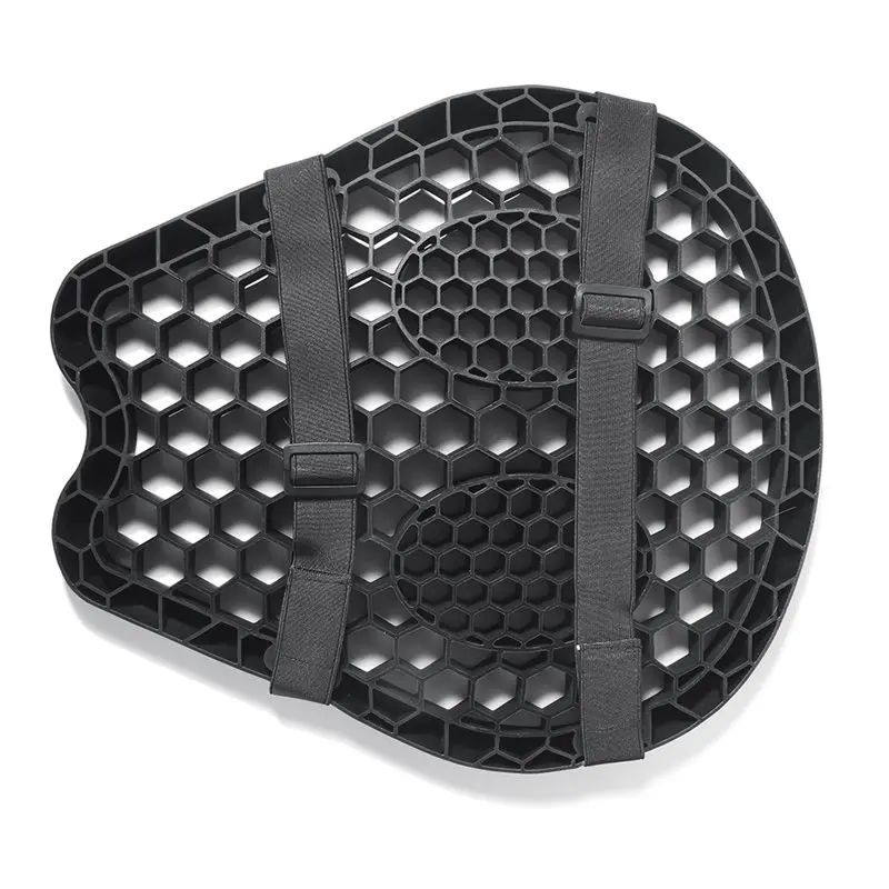 Breathable Air Seat Cushion Motorcycle Seat Cover Pressure Relief Protector For Cruiser Sport Touring Saddle
