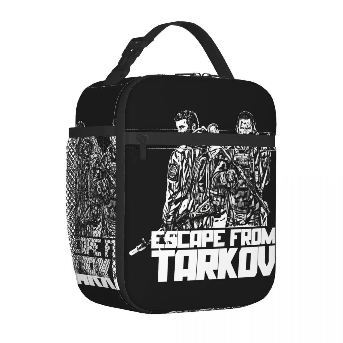 Escape From Tarkov Bear Vs Usec Game Insulated Lunch Bag For Office Storage Food Boxes Portable Cooler Thermal Lunch Boxes