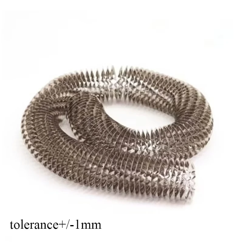 

1m stainless steel Spiral hollow fin heat sink for heating Cooling tube special fin drying radiator warped fin tube accessories