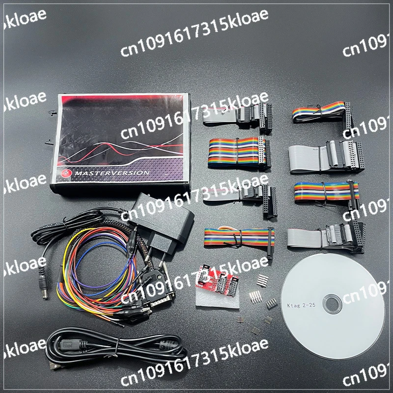 Red European version V7.020 V2.25 Red PCB ECU programmer, unlimited points, can be networked