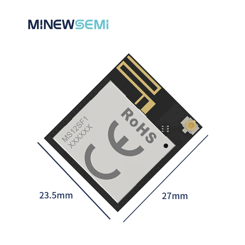 nRF7002+nRF5340 WiFi 6+BLE 5.3 Combo Module MS12SF1 2.4G and 5G Two Wireless Connection Mode Modul