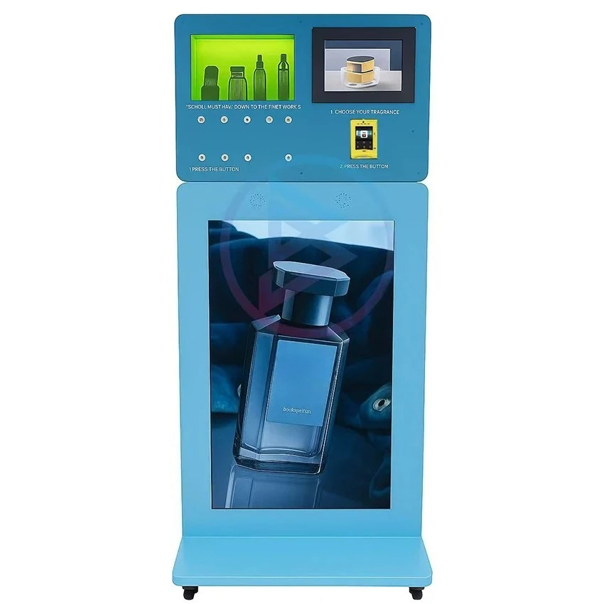 Luxury Smart Cosmetics Perfume Holder Spray Vending Machine