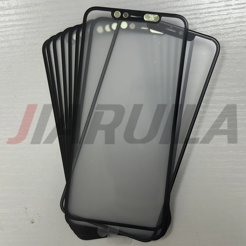 New Front Screen Outer Glass With OCA For iPhone X XS MAX XR 11 12 13 14 Pro Max Mini Plus Phone Repair