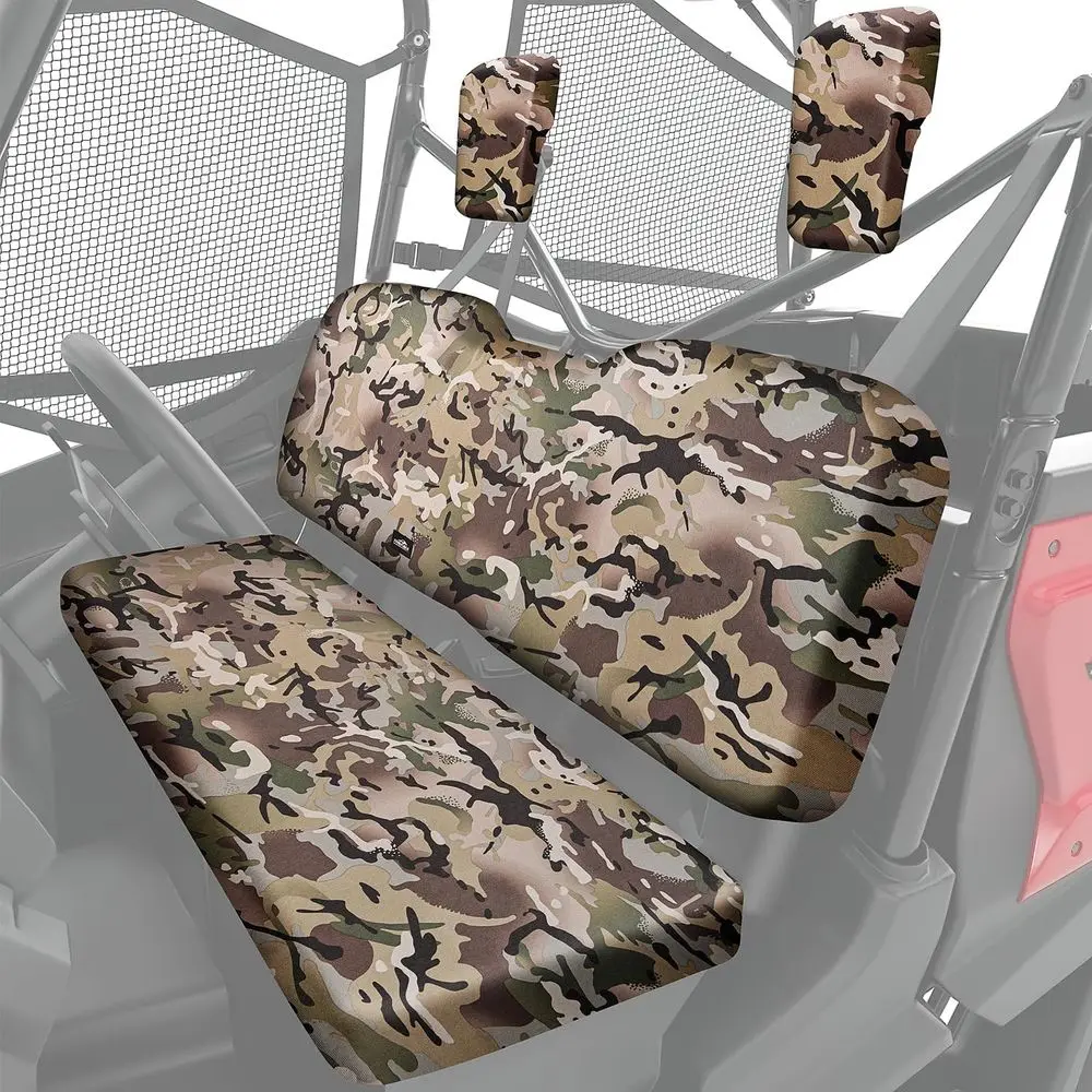 

Universal ATV Front Seat Cover for 2016-2024 Models, Waterproof and Scratch-Resistant Camo Design