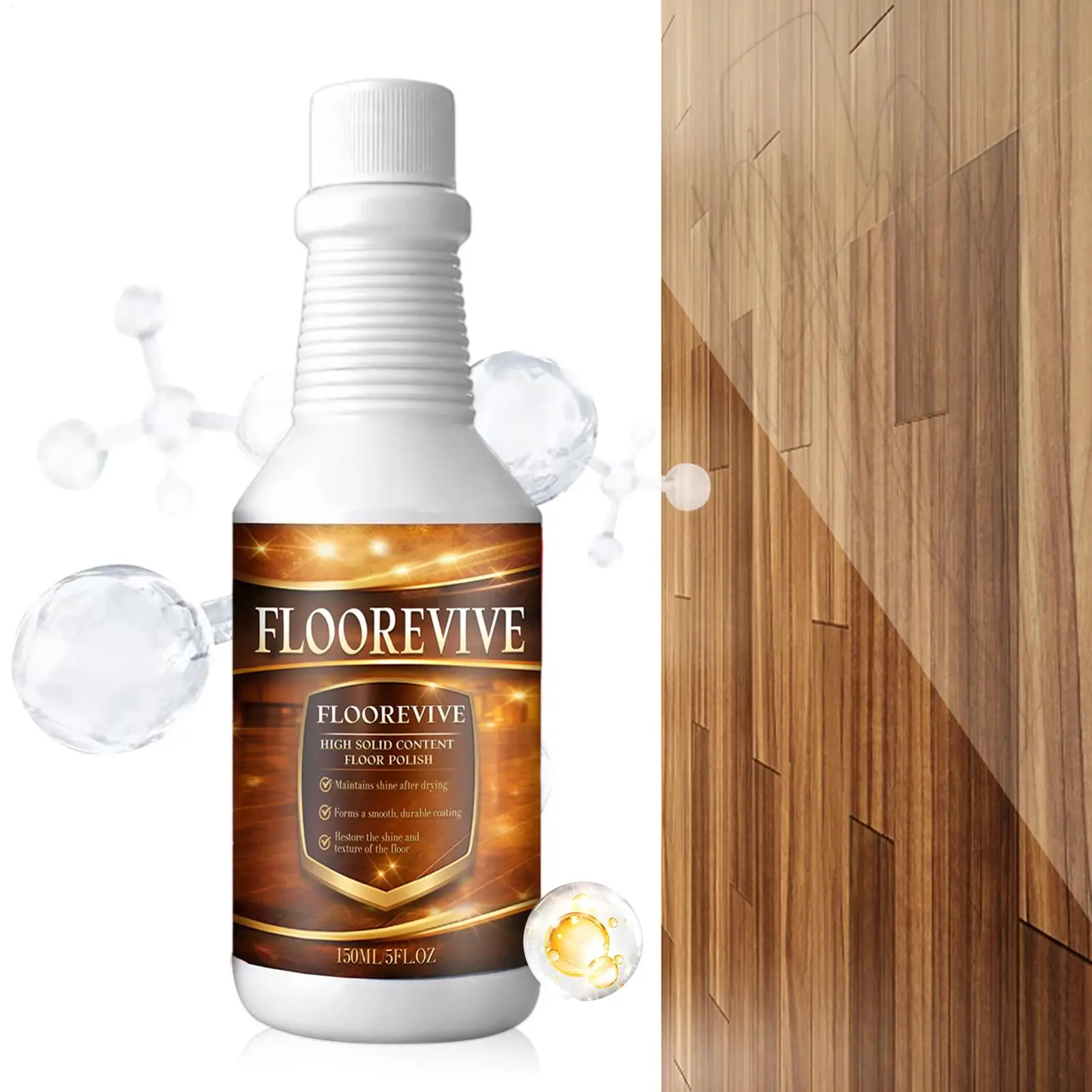 150Ml Wood Floor Cleaner Polishs Furniture Polishs Nourishing Anti-Crack Floor Cleaner Scratch Remover Agent Furniture Polishs