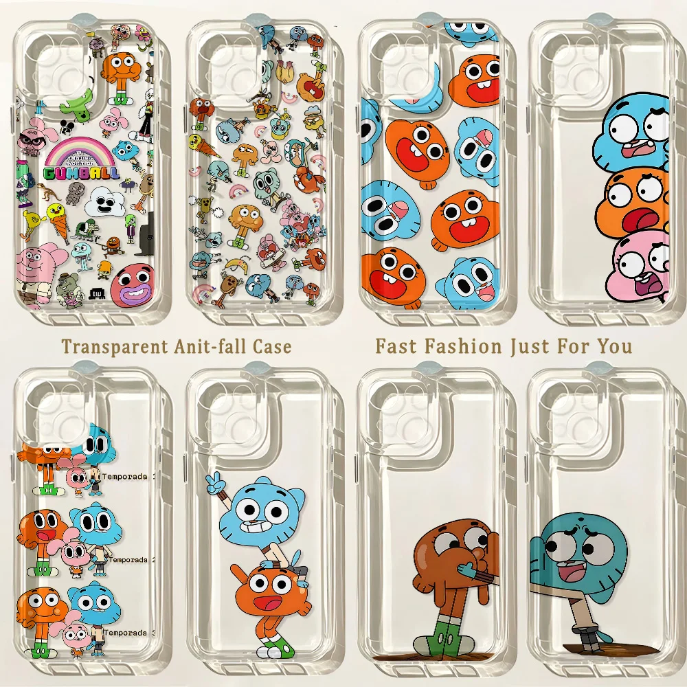 HOT The Amazing World of Gumballs Phone Case For Samsung Galaxy S26 S25 S24 S23 S22 S21 FE Note20 Note10 Edge Plus Ultra Lite 5G