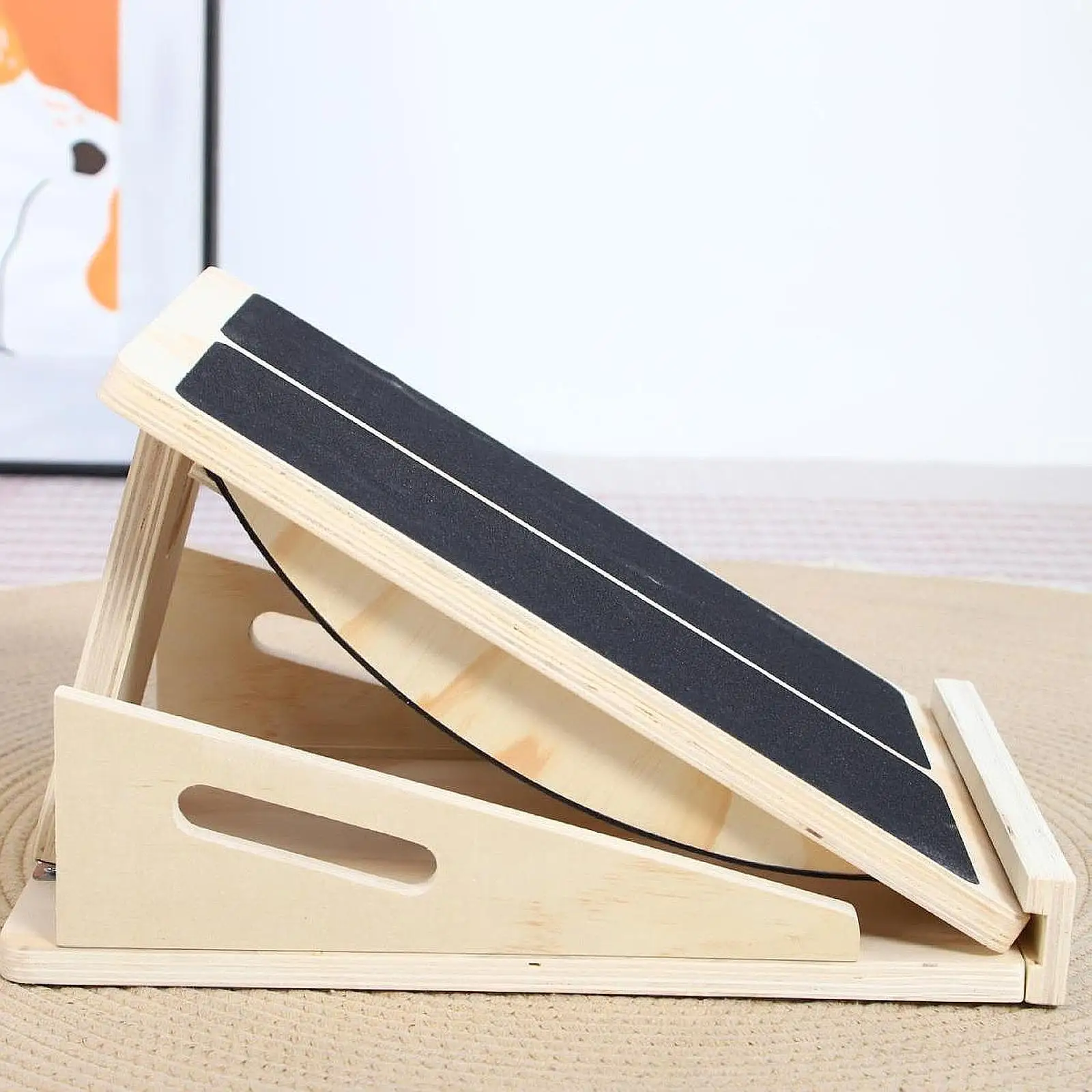 

Наклонная доска, растягивающаяся клиновая растяжка для икр для спортивных приседаний-пилатеса