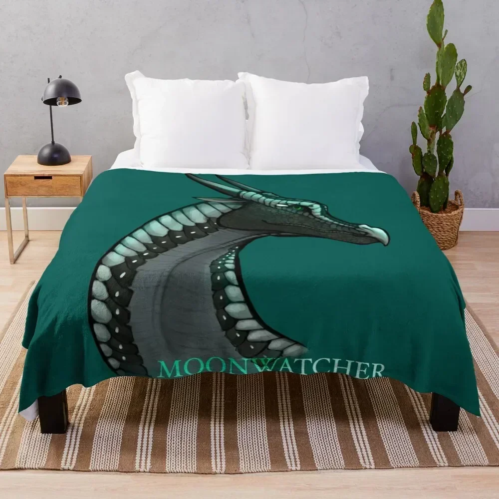

Wings of Fire - Moonwatcher Throw Blanket Soft Bedroom Blanket for Night Sleeping