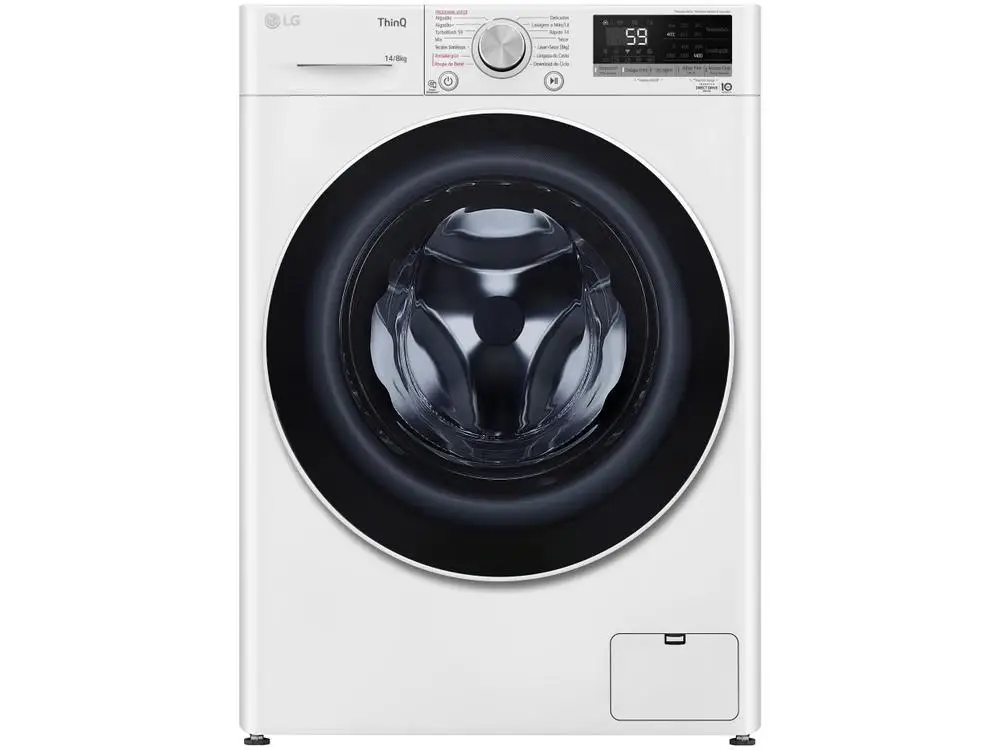 Lava e Seca LG 14kg Smart Smart VC4 CV5014WC4 com - 220V