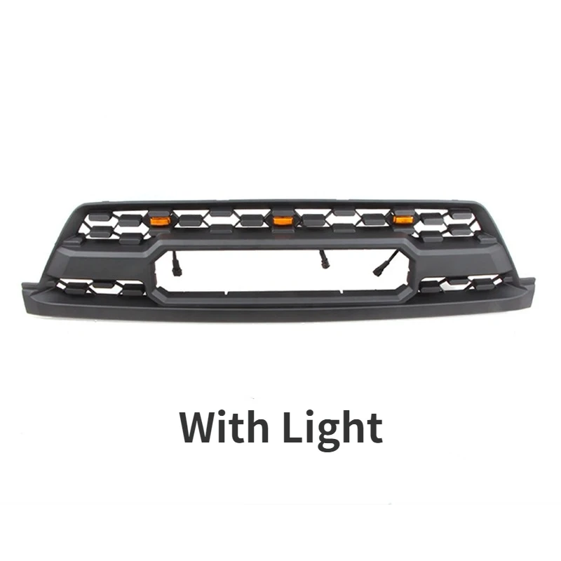 Per Toyota 2002-2005 4Runner griglia anteriore di alta qualità con luci a LED o senza luci a LED kit corpo superiore paraurti griglia anteriore