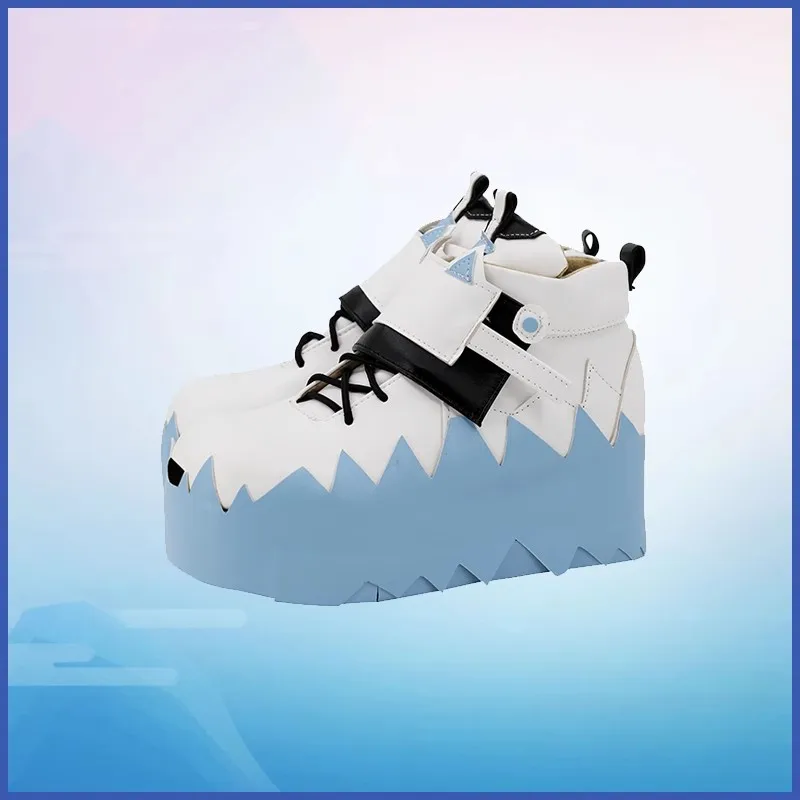 Vtuber-男性と女性のためのコスプレシューズ,オリーブ,フワワ,アビスガード,サカマタ,クロエ,ゴー,グラ,トコヤミ,トワ,森,カリオペ,アニメ