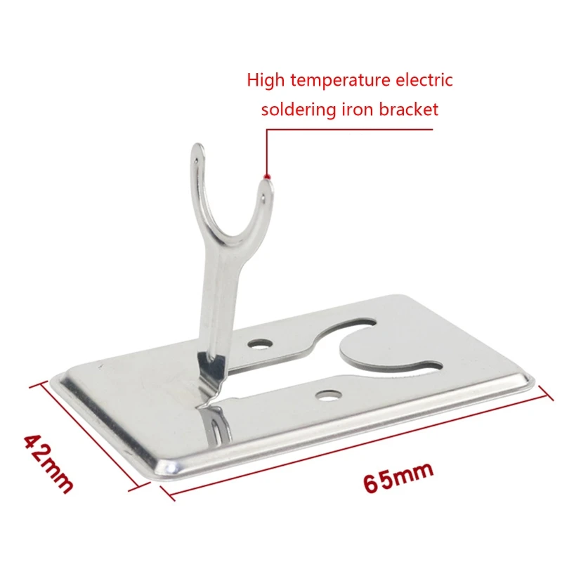 Welding Bracket Soldering Iron Frame Metal Base Y Type Soldering Iron Stand Tool Dropship