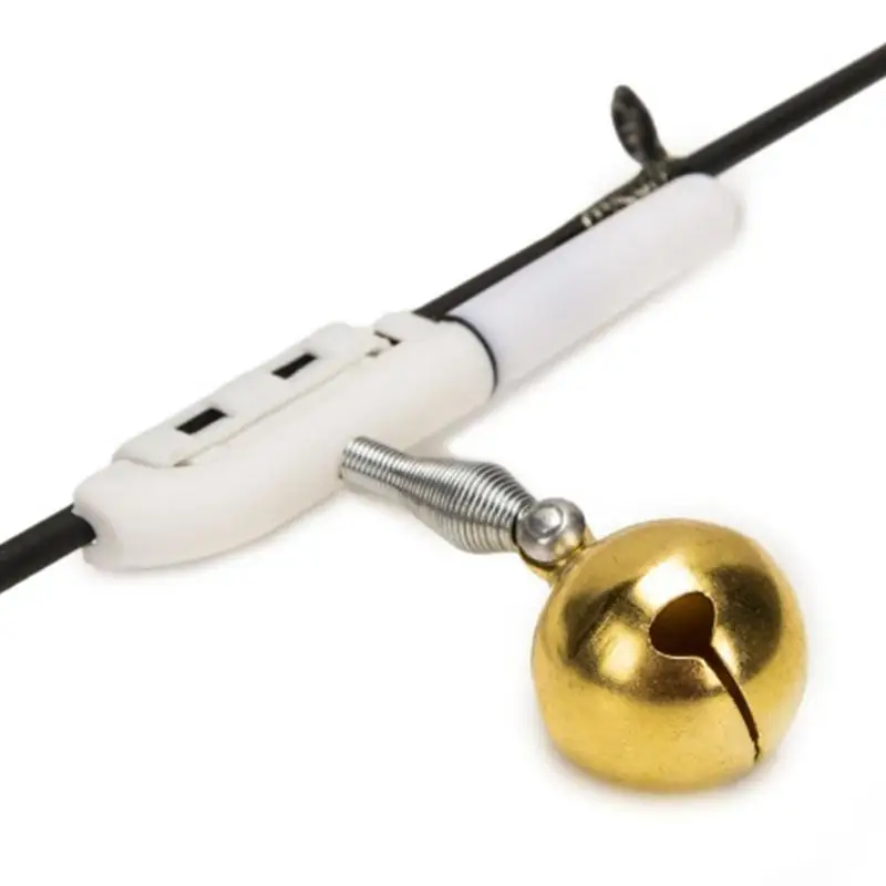 Fishing Alarm Light Night Fishing Lights Pole Light And Bells Bite Alarm Glitter And Discoloration With Copper Bell For Sea