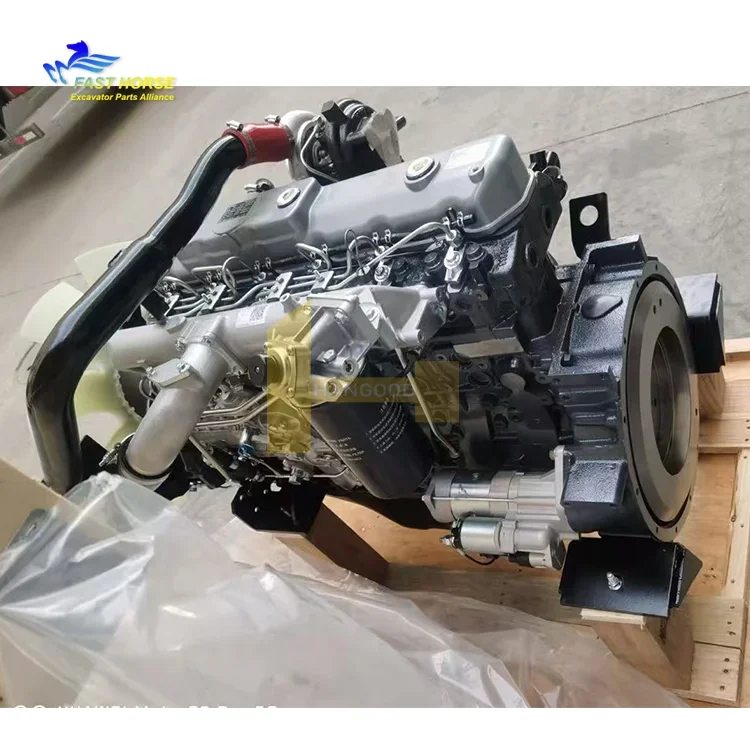 항굿 굴삭기 부품 굴삭기 엔진 어셈블리 6D34 (산이 굴삭기용) 순정 엔진 어셈블리 D06S2 새 제품