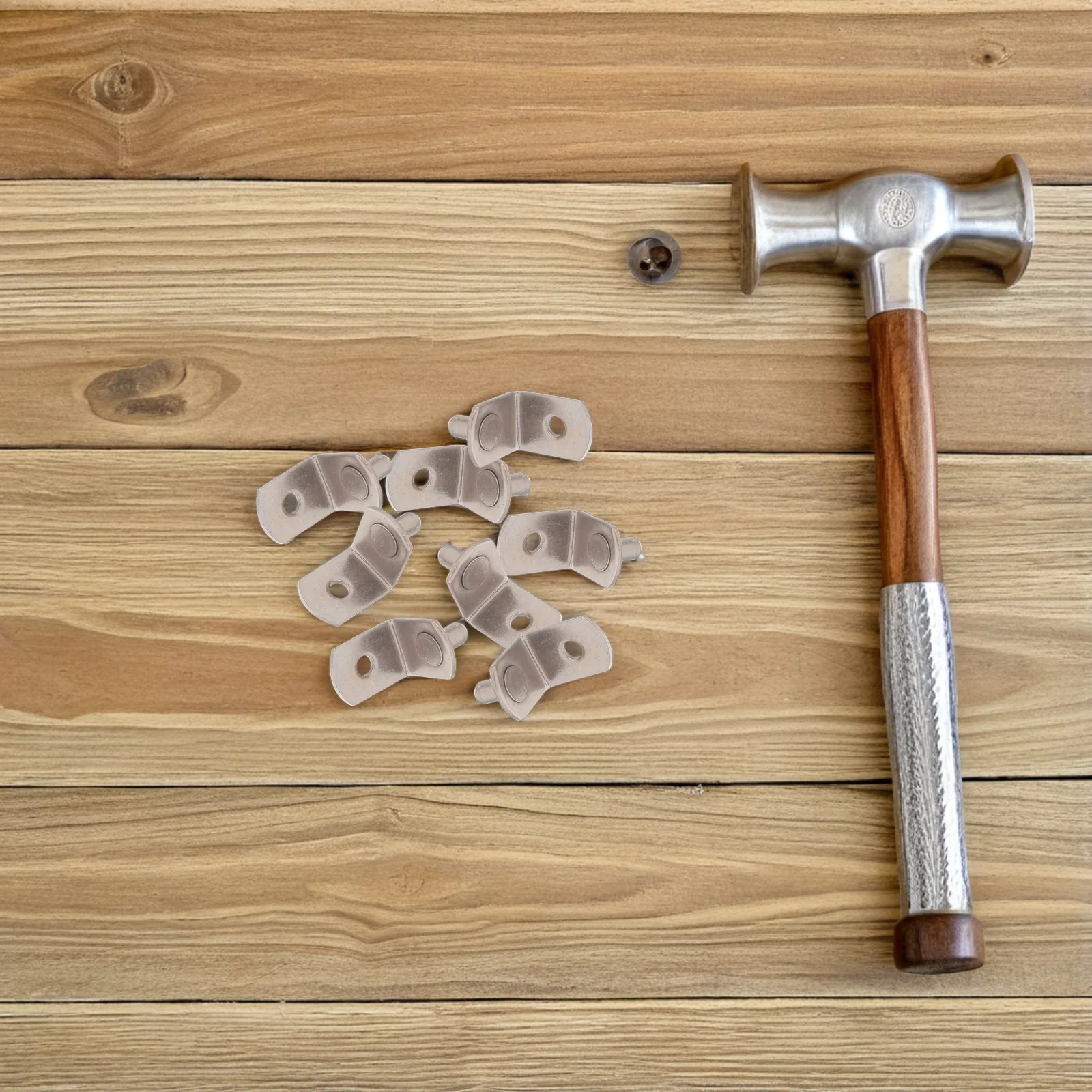 100 قطعة من دعامات الرف غير المرئية أوتاد دعم الرف المخفية شديدة التحمل للزجاج والأرفف الخشبية وخزانة المطبخ والحمام