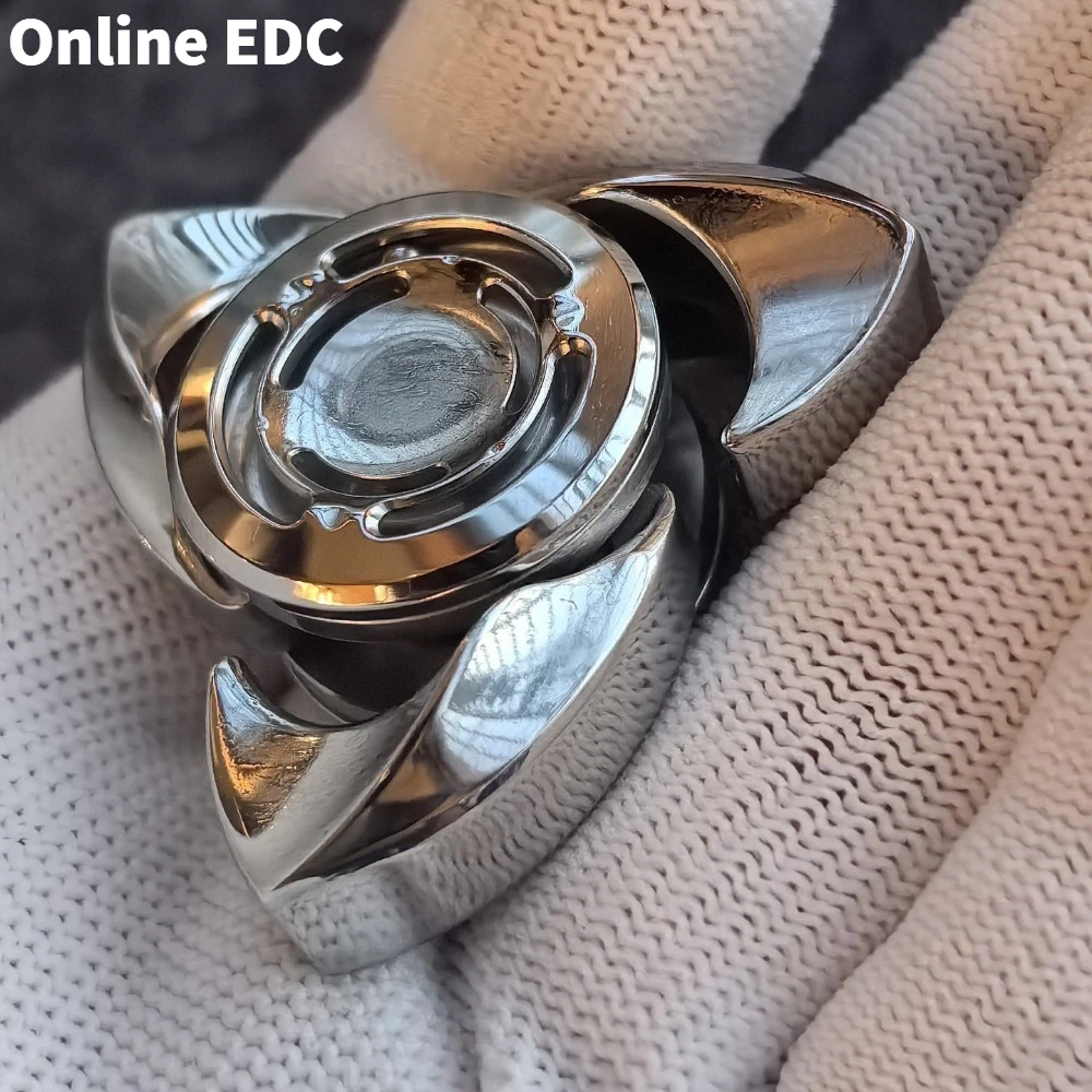 المملوكة مسبقًا Newbee EDC S.S ألعاب تململ مصقولة سبينر للبالغين أدوات تخفيف القلق الدوران