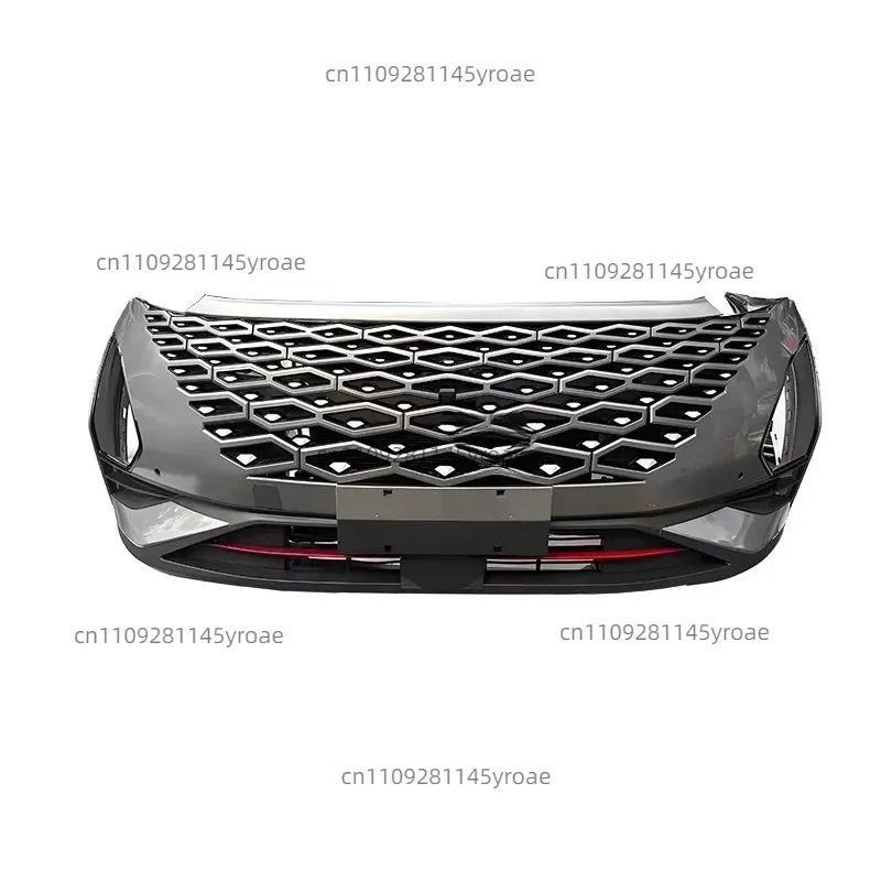 Front‑Rear Bumper Assembly, Electroplated Decor Trim & Grille Exterior Replacement Accessory