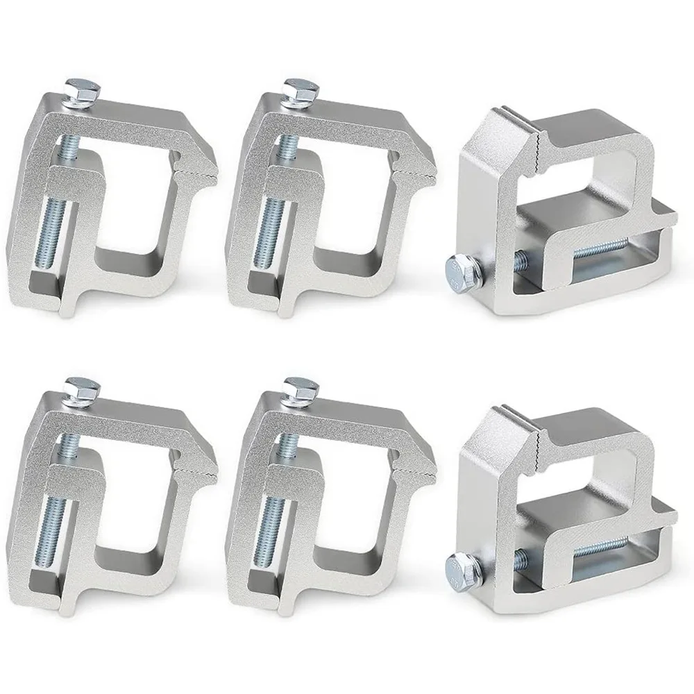 Heavy-Duty Mounting Brackets for Truck Top Covers and Camping Vehicle Shells