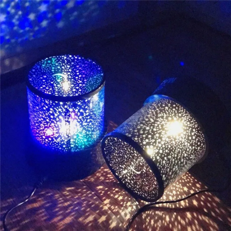 

Starry sky night light, romantic bedside background light