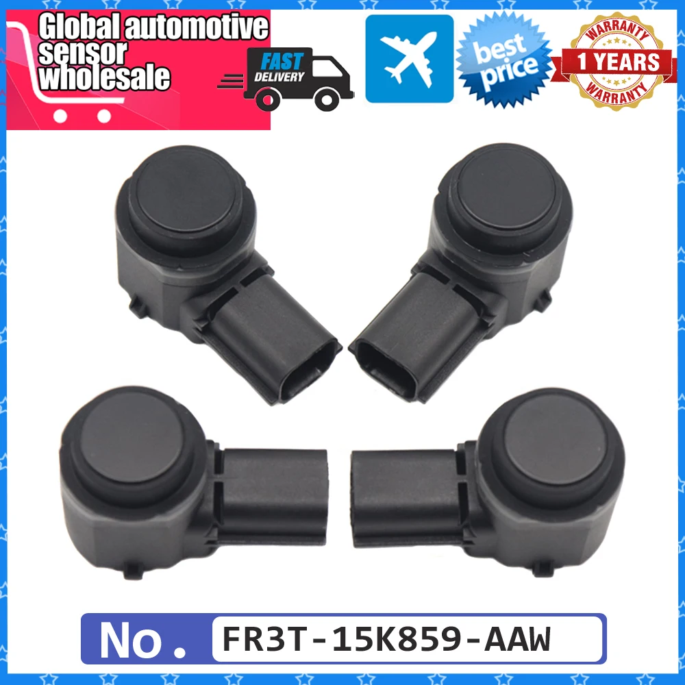 

4X PDC Parking Sensor FR3T-15K859-AAW For Ford Edge Expedition Explorer Focus Fusion For Lincoln Mkx Mkz Nautilus EM2Z-15K859-AA