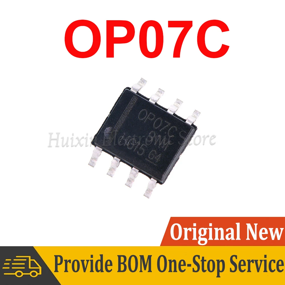 

10pcs OP07CDR SOP8 OP07C SOP OP07 SOP-8 SMD New and Original IC Chipset