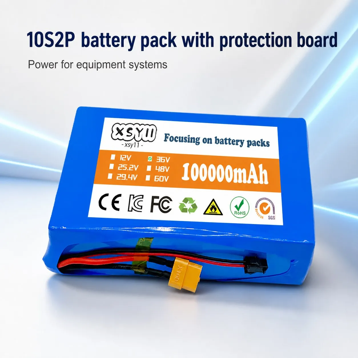 36V Li-Ion Battery Pack Replacement for E Scooter E Bike DIY Repair Multi Connector Options Fit Check Before Ordering