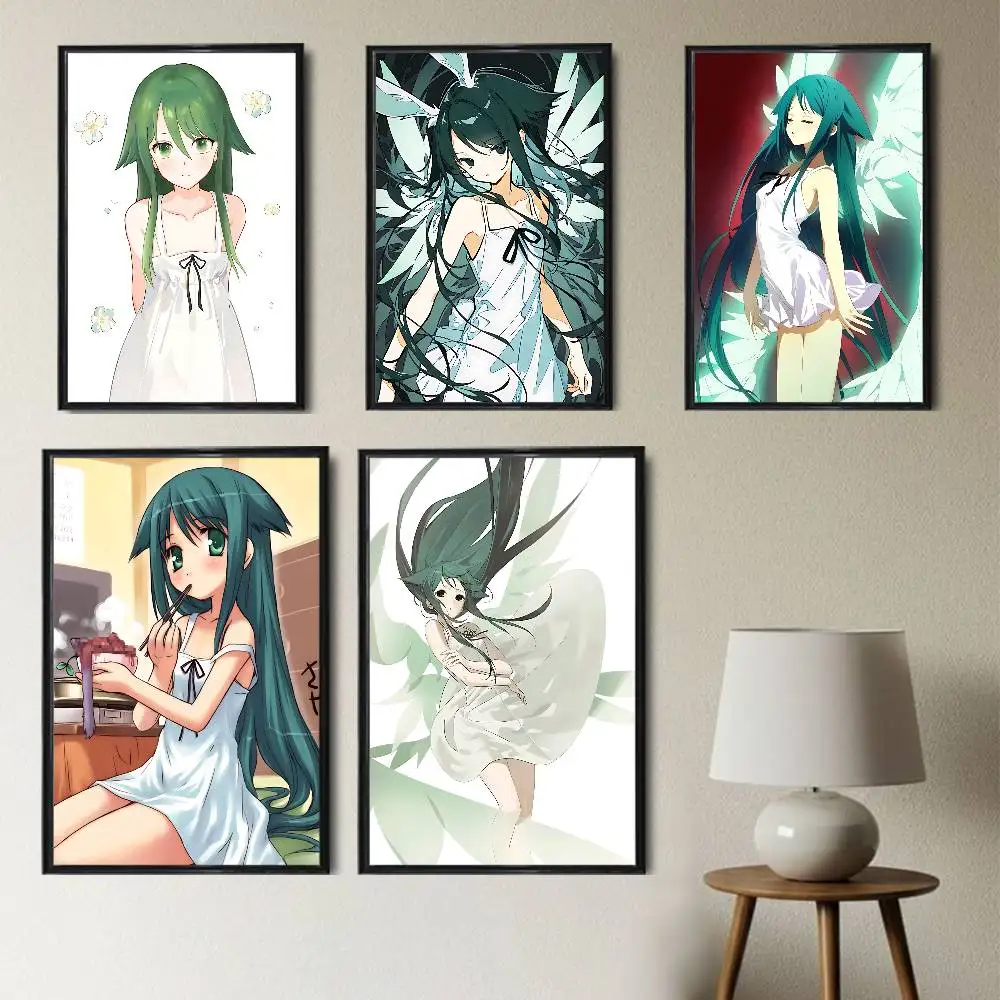 Horror fiction Song of Saya Poster Trendy Wall Art For Coffee Office Bar Decoration Best Gift Good Sticker Printed On PP Paper