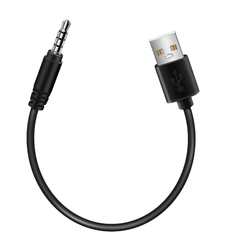 3.5mm Plug AUX Audio Jack to USB 2.0 USB Audio Cable USB  3.5mm Jack Headphone Converter Cable for Play Music Car Audio Cable