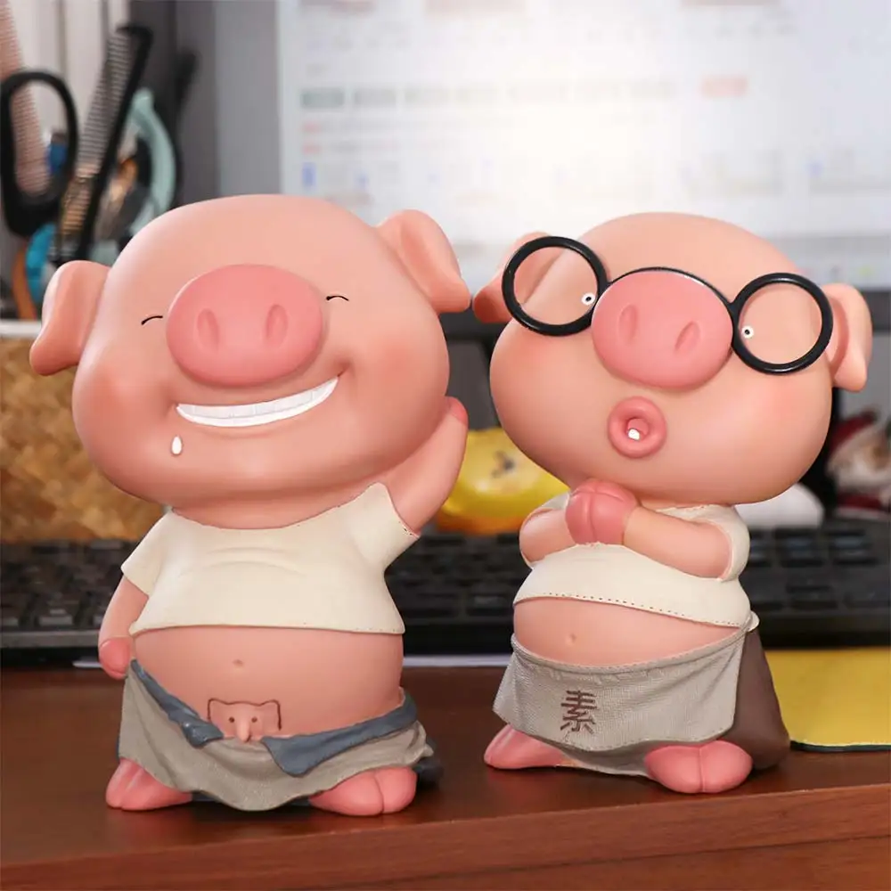 Model Varken Spaarpot Spaarpot Grote Capaciteit Varken Vormige Spaarpotten Ornamenten Cartoon Varken Spaarpot Slaapkamer Den Dressoir