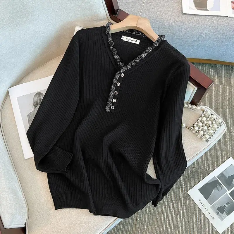 

Loose V-Ne Mid-Length Knitwear Top for Men Autumn Winter plus Size 300 Pou Faionable Base irt Korean Sle Sweater