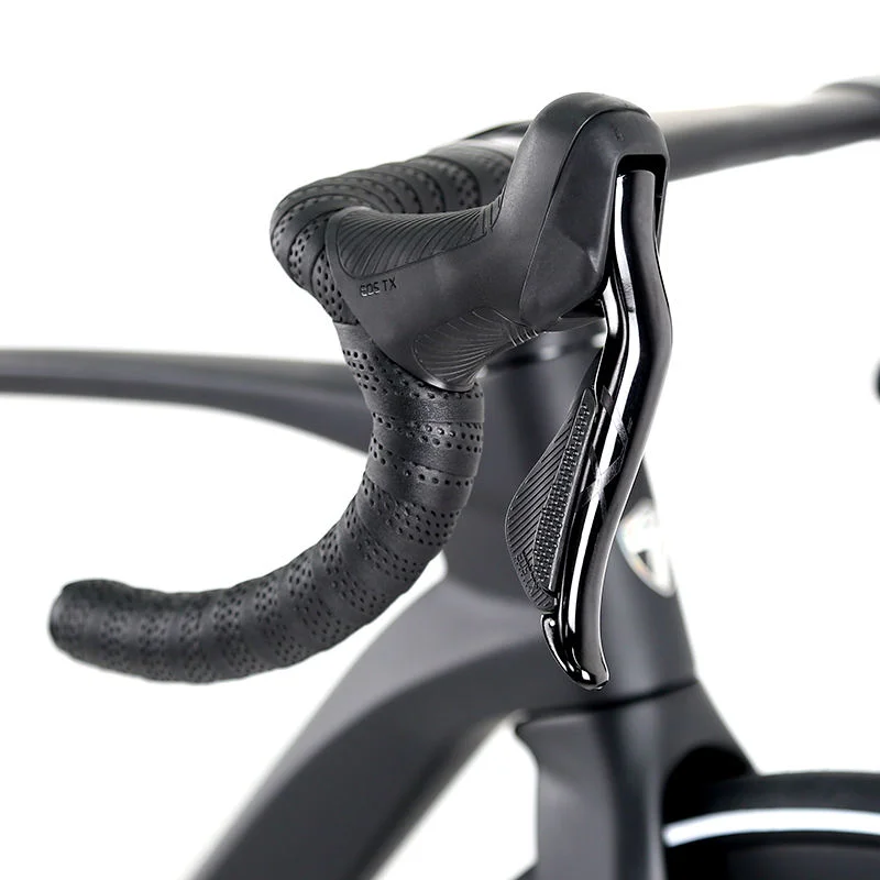 YTYIN ألياف الكربون الكاملة 700C TW CYCLONE-3rd اللاسلكية EDS 24S الكهربائية Superlight اللون سباق الطريق دراجة دراجة للكبار #5