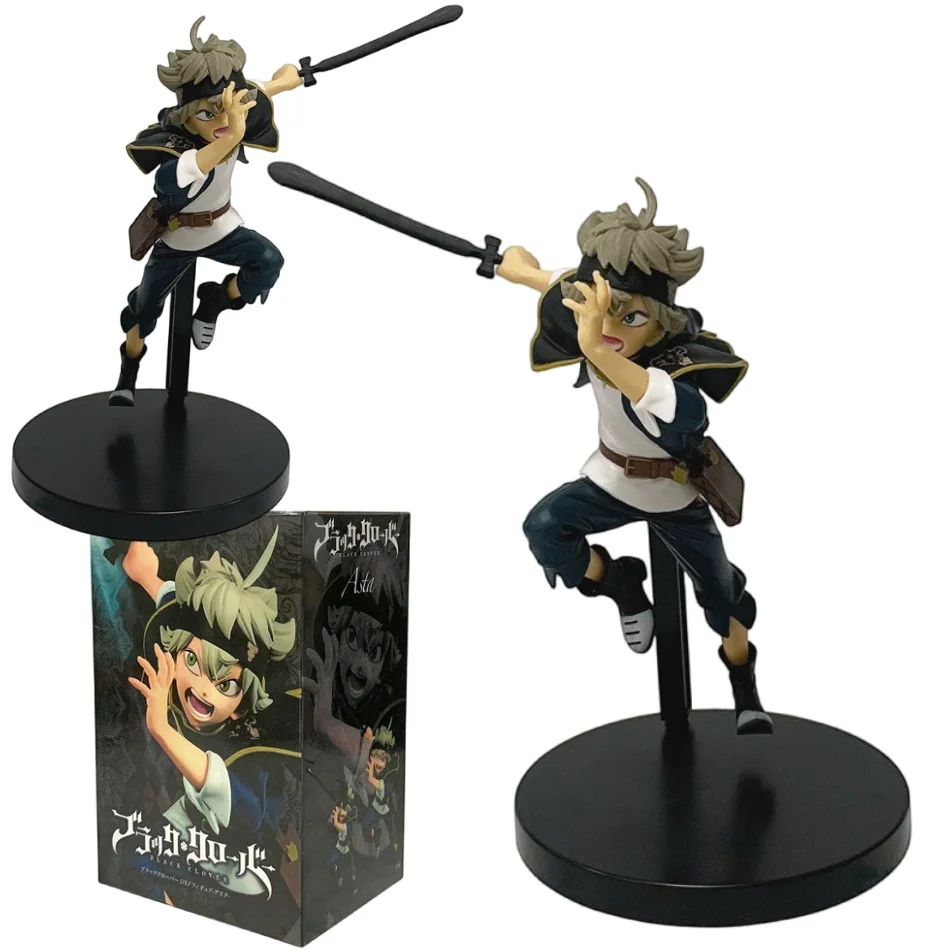 16cm Black Clover Anime Figur Asta Actionfigur Noelle Silva/Yami Sukehiro Figurine PVC Sammlerstück Desktop-Modell Puppe Spielzeug Geschenk – Detail 7