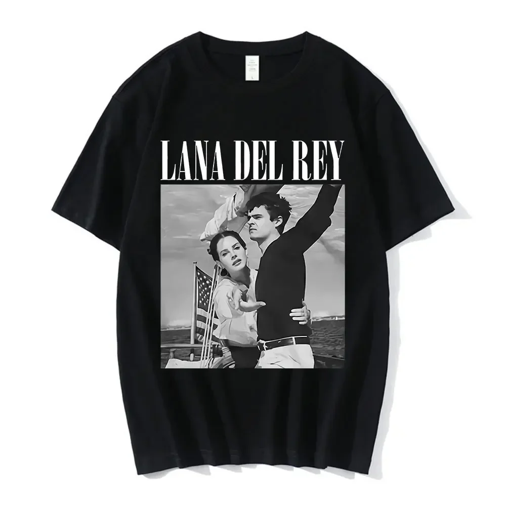 New Lana Del Rey Ldr Graphic Print T Shirt Fashion Streetwear Short Sleeve Casual Crew Neck Women T Shirt Summer Top Sport Tees