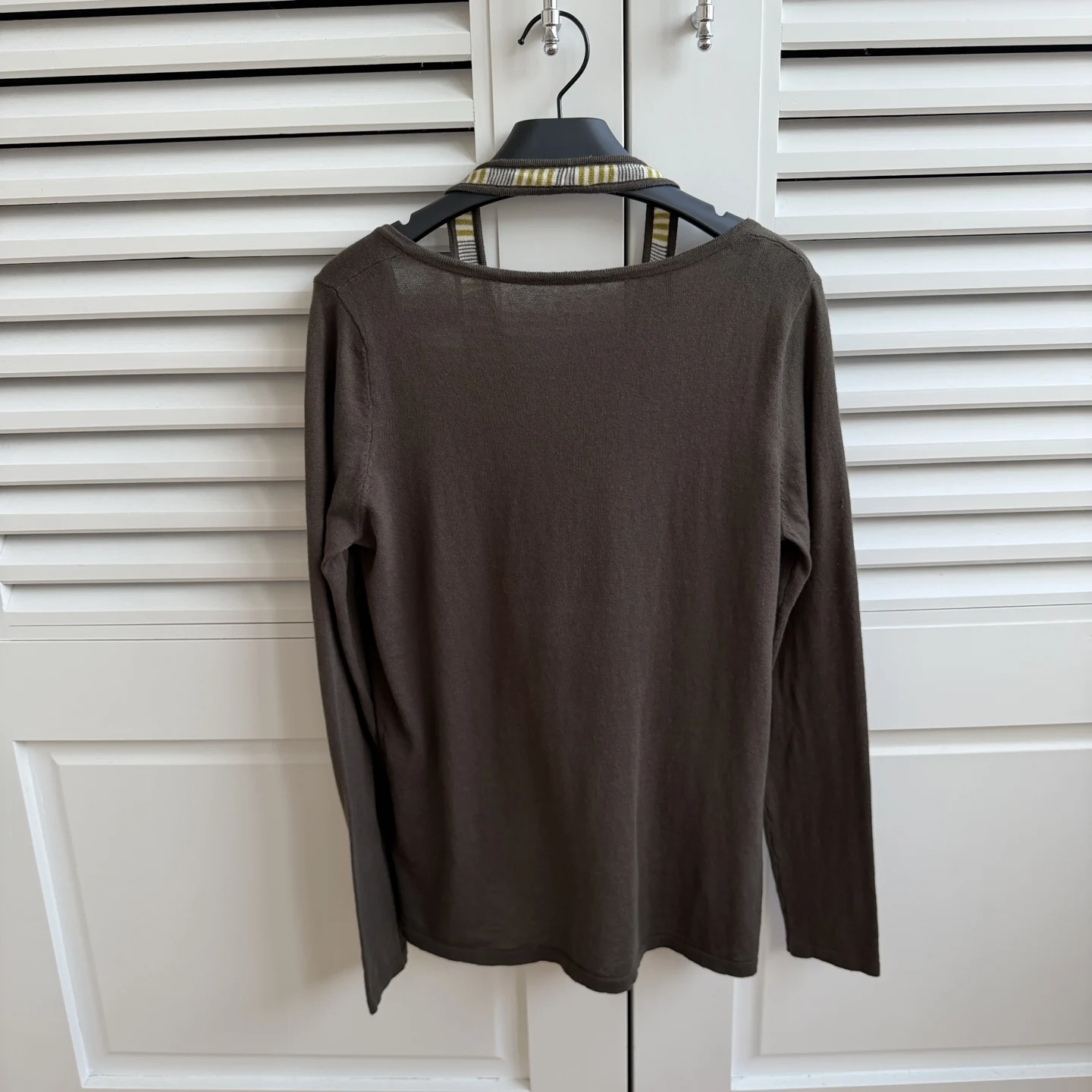 2026 Early Autumn New Two piece Neck Hanging Long sleeved T-shirt