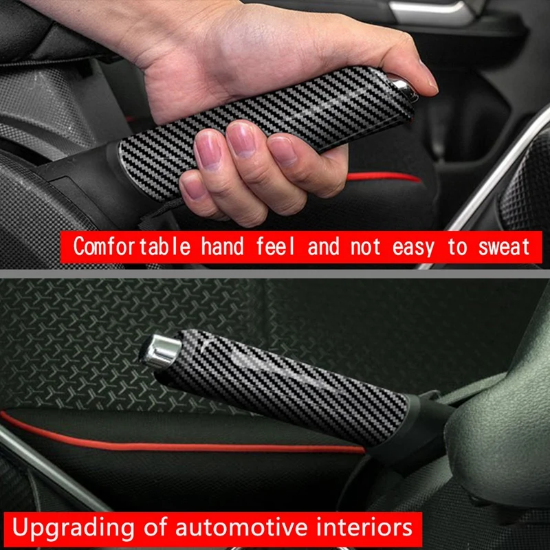 Car ABS Handbrake Cover Grip Handle Lever Brake Handle Cover For Toyota Raize 2021 2022