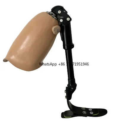 

artificial prosthesis lower limbs Aluminum knee joint prosthetic leg parts Four Bar Pneumatic knee joint