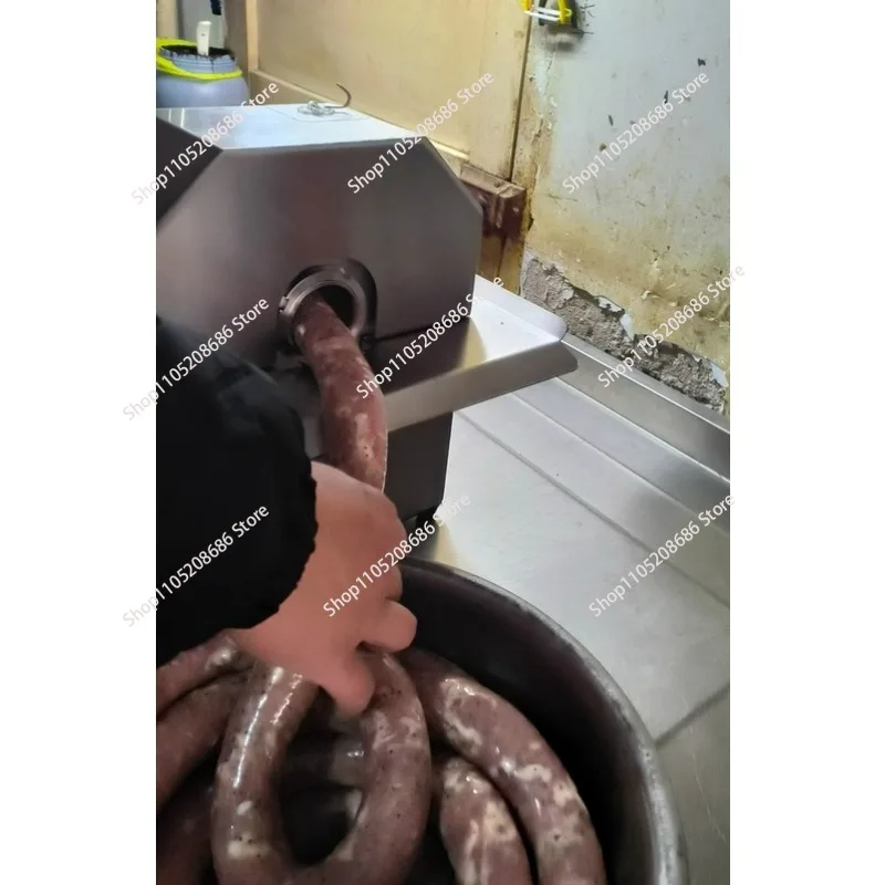Automatic Electric Sausage Twisting Knotter Tying Machine Sausage Binding Machine Sausages Linker Equipment