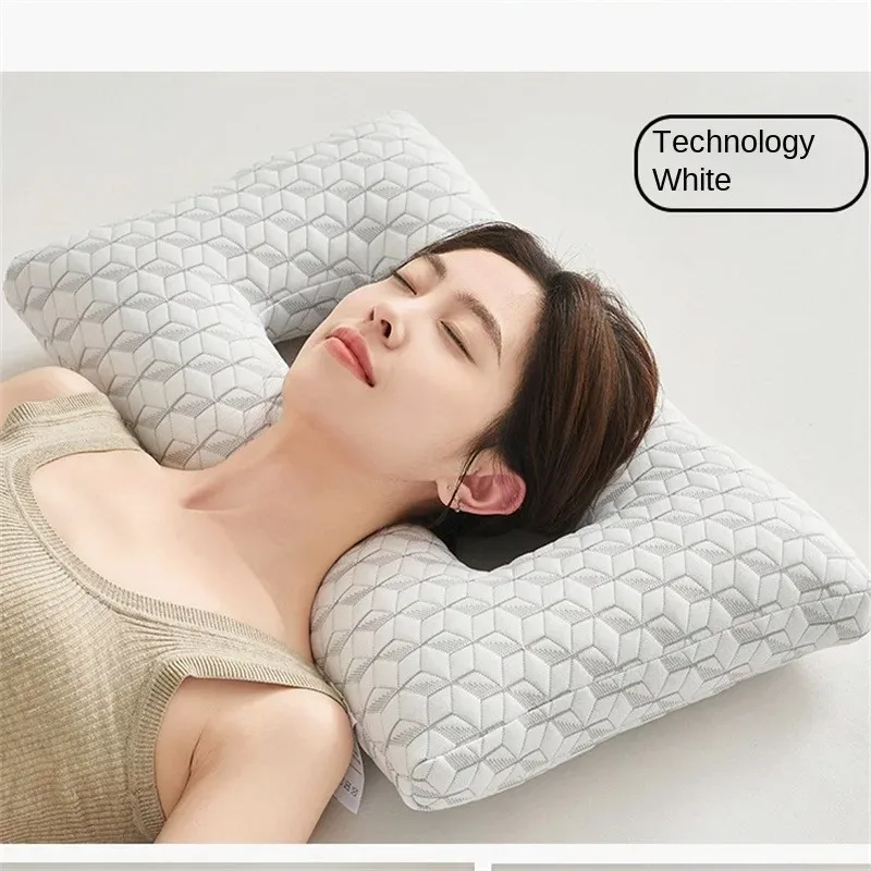 

Ear Protection Pillow, Side Sleeping Non Pressure Ear Pillow, Bedridden Elderly, Ear Piercing, Headphone Pillow,