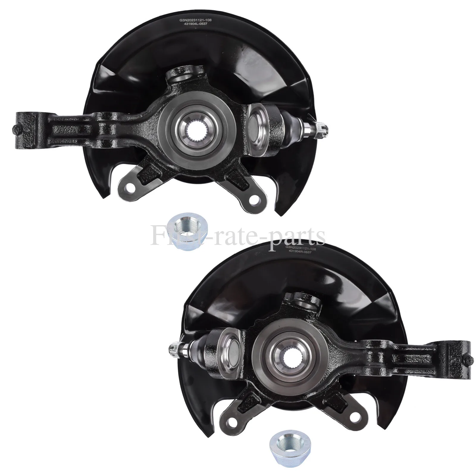 AP03 698494 Front L&R Wheel Hub Bearing Steering Knuckle for Honda Civic 2003-05 1.7L 51210S5AJ30, 45255S01A00, 44600S5DA00