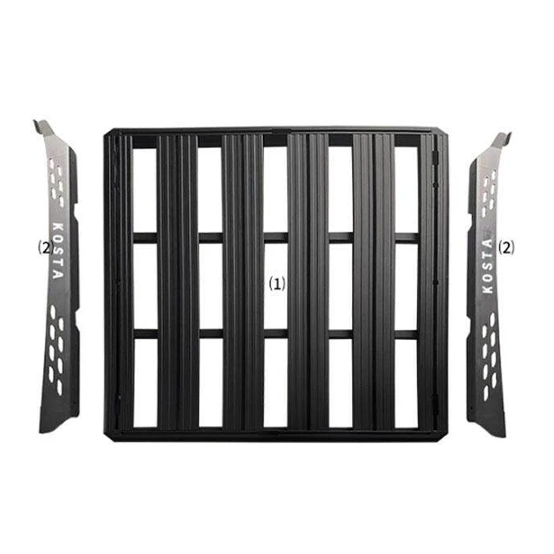 Ranger Roof Rack, Custom-designed for Specific Vehicles, with Off-road Roof Platform and Non-destructive Installation