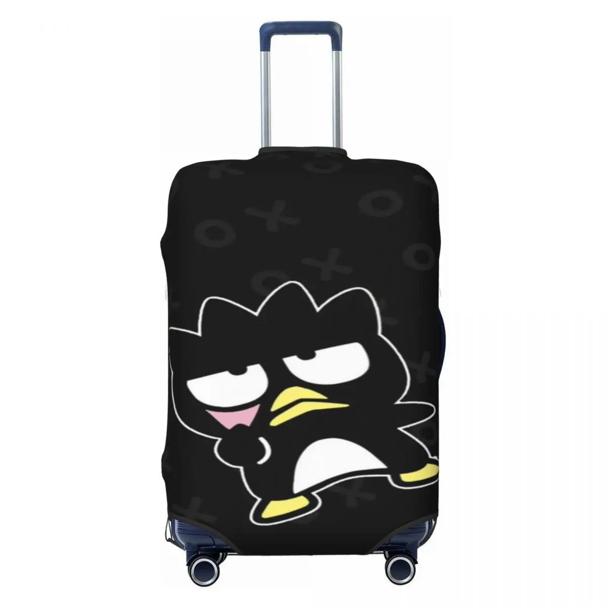 

Custom BADBADTZ-MARU OX Luggage Cover Protector Cute Travel Suitcase Protective Cover for 18-32 Inch