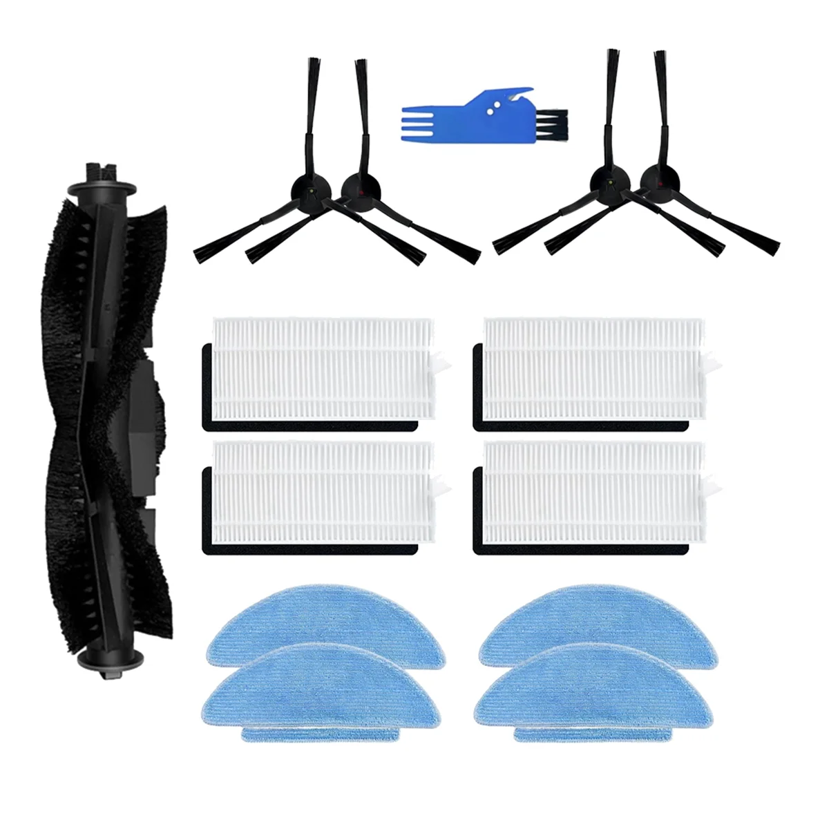 

B25B 14 Pcs for Lubluelu SG60 SL60 SL60D SL61/Honiture Q6 SE/Tikom L900 Sweeping Robot Cleaner Parts Replacement