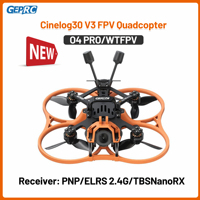 GEPRC Cinelog30 V3 RC Freestyle Drone O4 Pro Air Unit /WTFPV SPEEDX2 1404 3850KV TAKER F722 45A 32Bit AIO 16MB FPV Quadcopter
