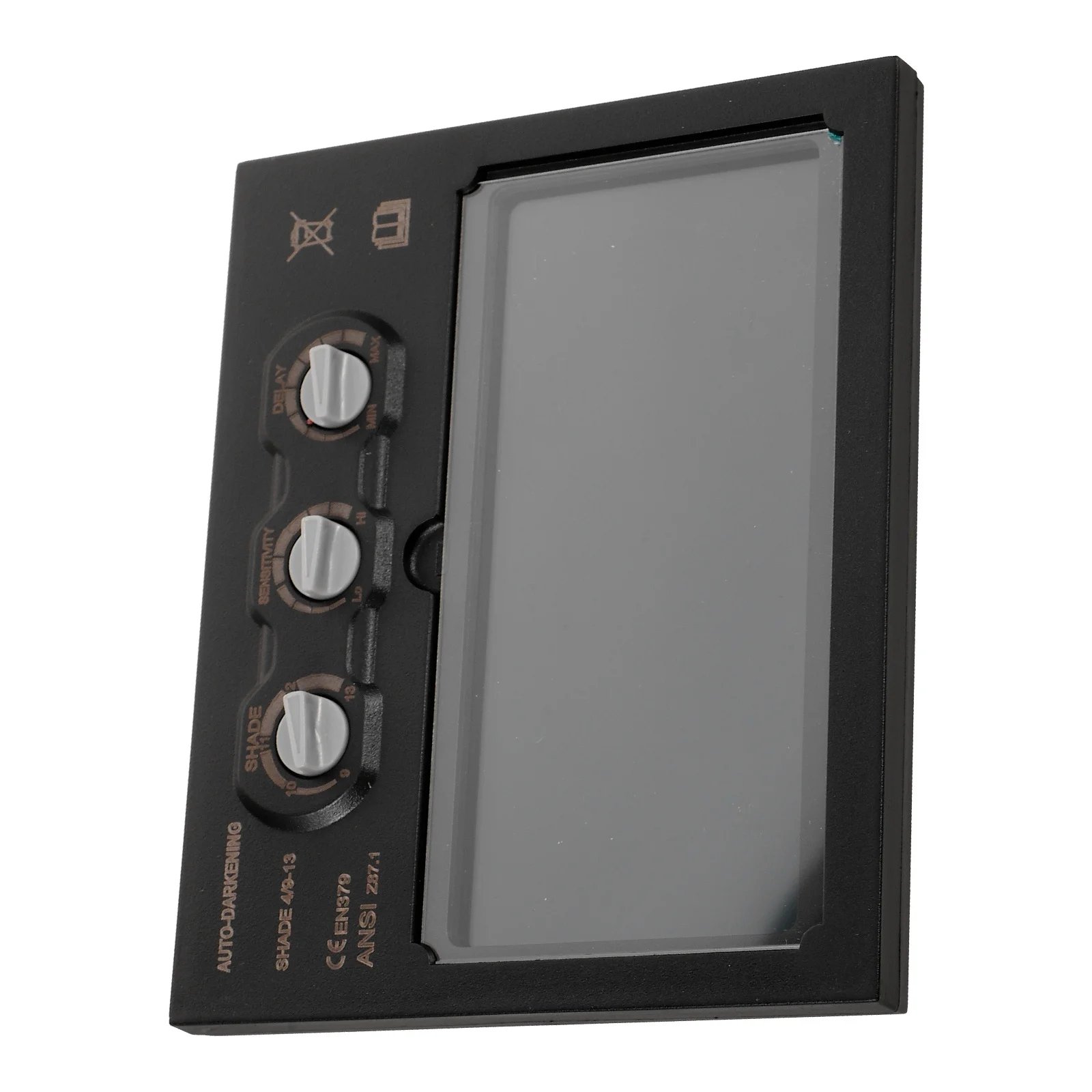 

Welding Lens Solar Powered Replaceable Protective Cover Lens Scratch Resistant Sturdy Welding Equipment Safety Gear