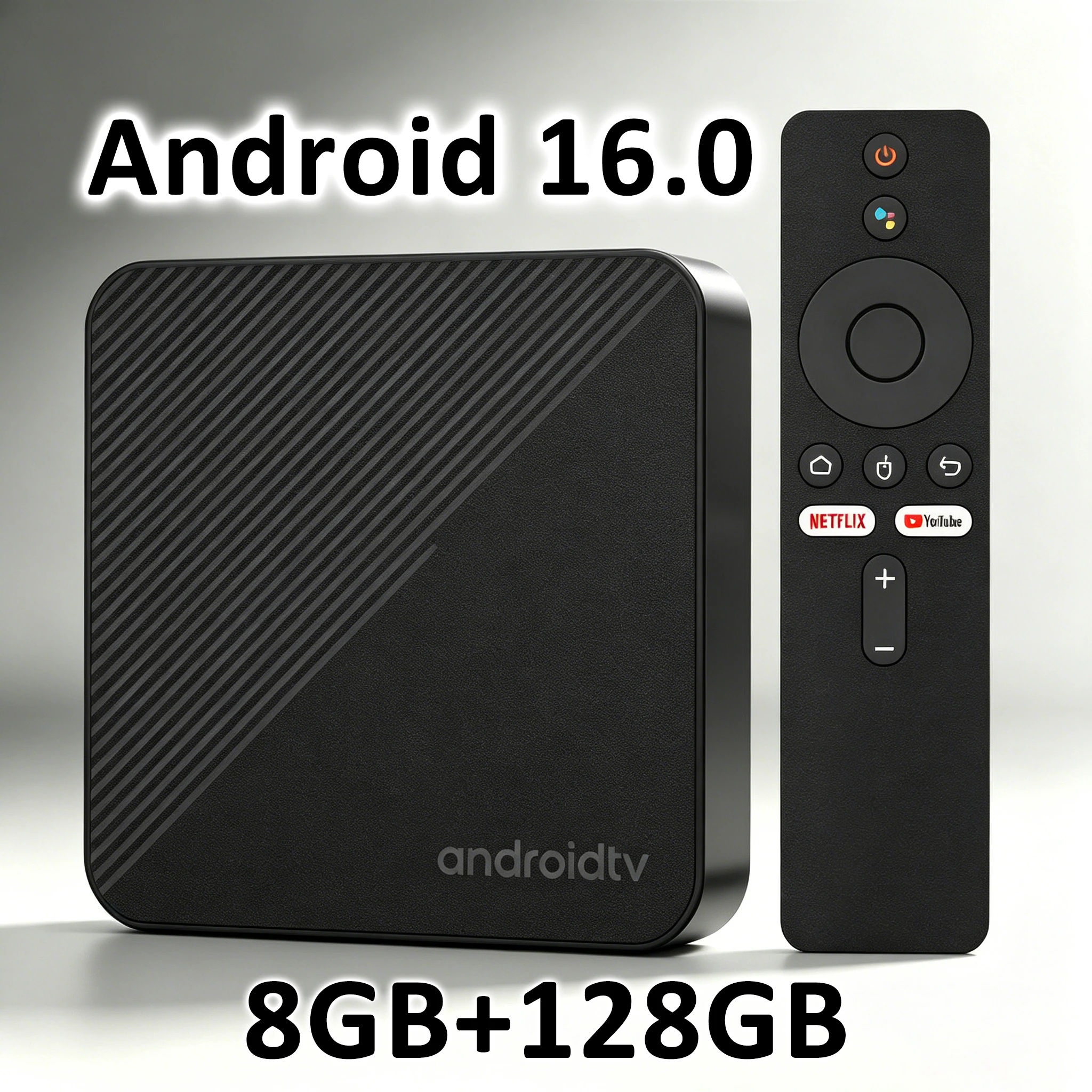 T8 Smart TV Box Android 16 RK3518 64GB 128GB BT5.4 5G WiFi 6 Google Assistan 8K HD Streaming Media Device Very Fast Set Top Box