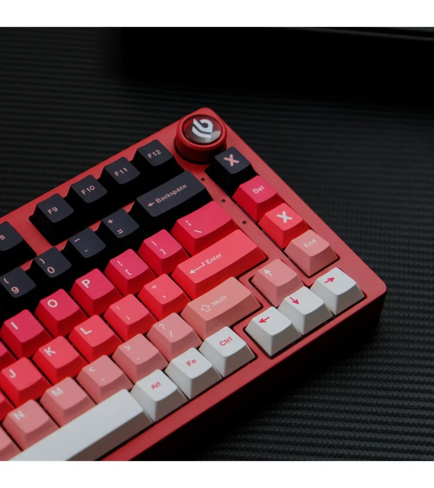 Keycap Sublimation gradual change first love keycap PBT original height